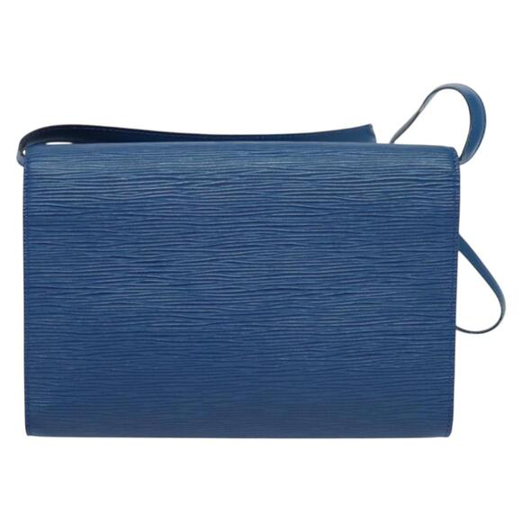 LOUIS VUITTON Epi Pochette Arche Shoulder Bag Blue M52575 - Picture 2 of 16